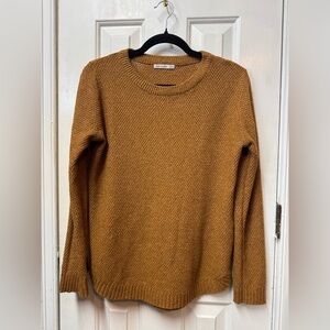 Pink Clover Mustard Knit Sweater